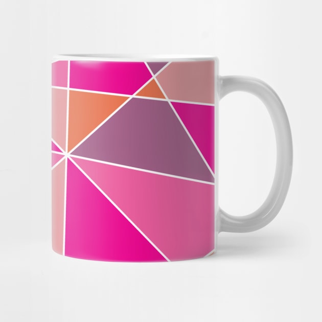 Pink Geometric Pattern by LunaMay